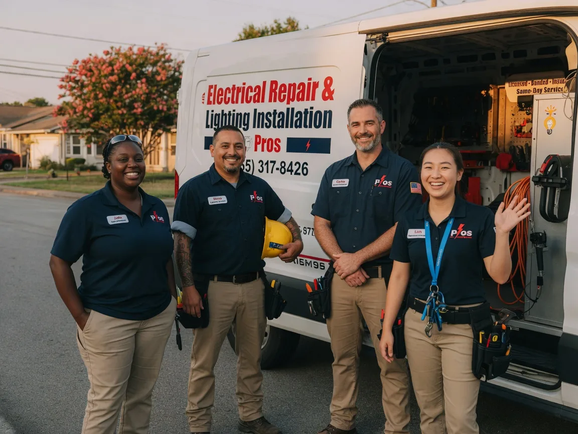 Licensed Electrician company in Camp Wood, TX